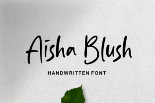 Aisha Blush: A Display Font That Elevates Brand Identity