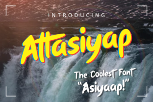 Attasiyap: A Playful Display Font for Editorial Design