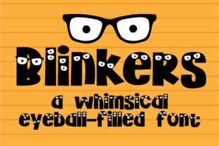 Blinkers Typeface: Playful Display Fonts for Editors