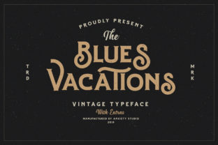 Blues Vacations: A Display Font for Web Design