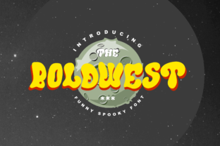 Boldwest: A Quirky Display Font for Branding