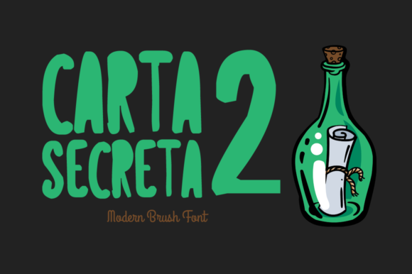 Carta Secreta 2: A Playful Display Font for Editorial Design