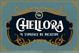 Chellora Font Review: A Vintage Display Typeface for Web