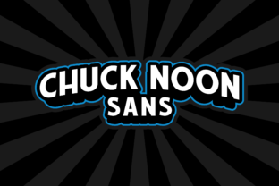 Chuck Noon Sans: A Playful Display Font for Modern Brands