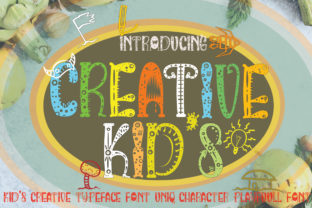 Creative Kids: A Playful Display Font for Editors