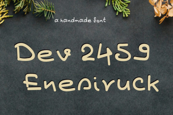Dev2459 Enesiruck: A Playful Display Font for Bold Marketing