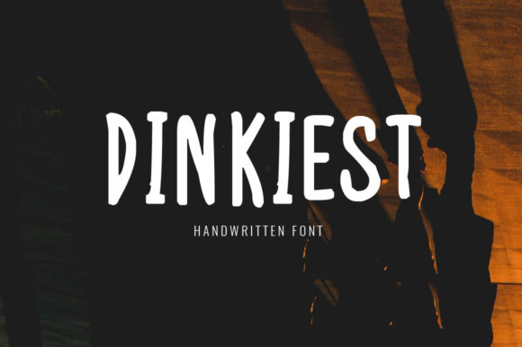 Dinkiest: A Whimsical Display Font for Editorial Design