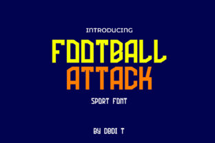 Football Attack Font: Bold Type for Web Design