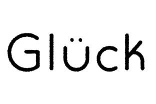 Gluck Rough: A Rounded Display Font for Branding