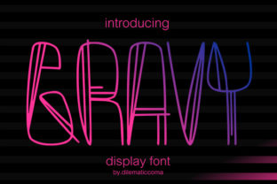Gravy: The Display Font That Elevates Campaign Visuals