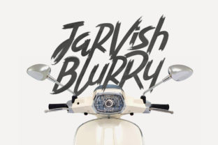 Jarvish Blurry: A Handcrafted Display Font for Editorial Design
