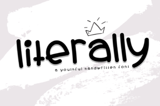 Literally: A Whimsical Display Font for Makers