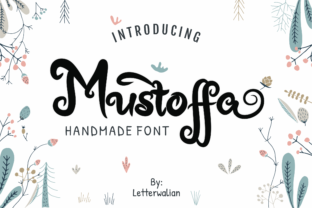 Mustoffa: A Handwritten Font for Editorial Charm