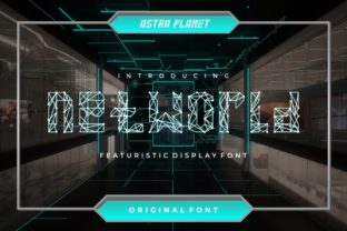 Net World Typeface for Modern Editorial Design