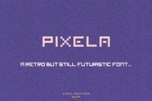Pixela Font: A Playful Typeface for Bold Brands