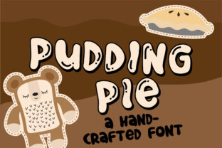 Pudding Pie Duo: A Playful Display Font for Campaigns