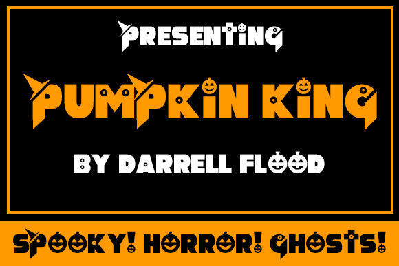Pumpkin King: The Bold Display Font for Halloween Marketing