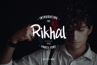 Rikhal Fancy: A Stylish Display Font for Editorial Design