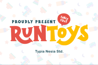 Runtoys: The Playful Display Font for Bold Branding