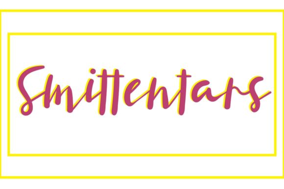 Smittentars: A Playful Display Font for Modern Web Design