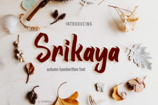 Srikaya Font: Elevate Your Brand with Autumn Warmth