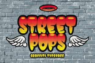 Street Pops: A Bold Display Font for Editorial Design