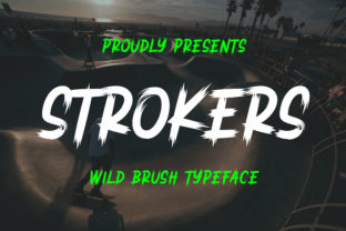 Strokers: A Modern Display Font for Editorial Impact