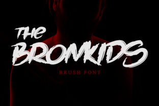 The Bronkids: A Bold Display Font for Urban Branding