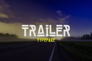 Trailer Typeface: A Modern Display Font for Web Design