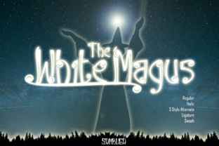 White Magus: A Bold Display Font for Web Design